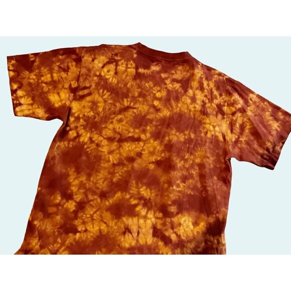 Vintage ROCK EAGLE Tie Dye Native American 90s 00s Y2K T Shirt Tee Size Large - Picture 6 of 8